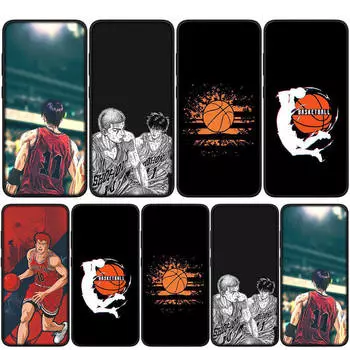 для Samsung Galaxy S24 S23 iPhone 16 15 14 Xiaomi Redmi Note 13 12 11 10 Plus 9 Pro Max X XR чехол для телефона комиксы Slam Dunk Basketball OPPO Huawei чехол for iPhone 12 Pro экрю