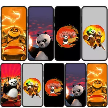 для Samsung Galaxy S24 S23 iPhone 16 15 14 Xiaomi Redmi Note 13 12 11 10 8 Plus 9 Pro Max X XR A16 A06 14CЧехол для телефона с рисунком панды OPPO Huawei Cover for Redmi Note 11S 4G болюс