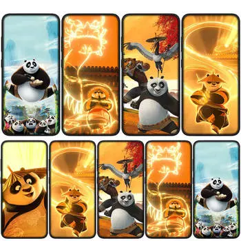 для Samsung Galaxy S24 S23 iPhone 16 15 14 Xiaomi Redmi Note 13 12 11 10 8 Plus 9 Pro Max X XR A06 14C A16Чехол для телефона Comics Panda OPPO Huawei Cover for iPhone 16 Pro Max экрю