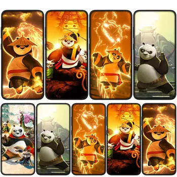 для Samsung Galaxy S24 S23 iPhone 16 15 14 Xiaomi Redmi Note 13 12 11 10 8 Plus 9 Pro Max X XR 14C A16 A06 чехол для телефона Lovely Panda OPPO Huawei Cover for Redmi 14C 4G экрю