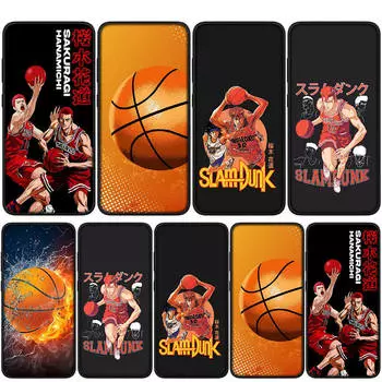 для Samsung Galaxy S24 S23 iPhone 16 15 14 Xiaomi Redmi Note 13 12 11 10 Plus 9 Pro Max X XR чехол для телефона Lovely Slam Dunk Basketball OPPO Huawei Cover for iPhone 13 Mini болюс