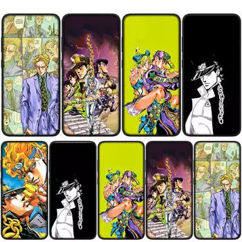для Samsung Galaxy S24 S23 iPhone 16 15 14 Xiaomi Redmi Note 13 12 11 8 Plus 9 Pro Max X XR чехол для телефона JoJo s JoJo Bizarre Adventure OPPO Huawei чехол for iPhone 12 Mini экрю