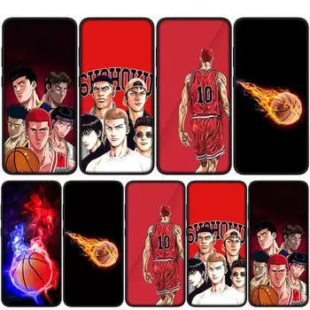 для Samsung Galaxy S24 S23 iPhone 16 15 14 Xiaomi Redmi Note 13 12 11 Plus 9 Pro Max X XR чехол для телефона обои Slam Dunk Basketball OPPO Huawei чехол for Xiaomi Poco F6 Pro болюс
