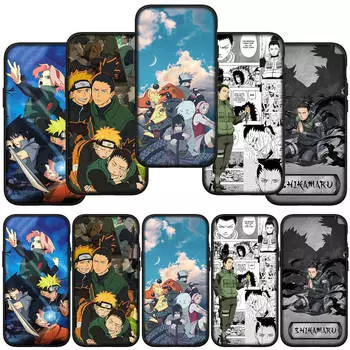 для Samsung Galaxy S24 S23 iPhone 16 15 14 Xiaomi Redmi Note 13 12 11 10 8 Plus 9 Pro Max X XR A16 чехол для телефона Наруто Нара Шикамару OPPO Huawei чехол for Samsung Galaxy A33 5G болюс