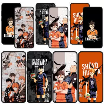 для Samsung Galaxy S24 S23 S20 FE iPhone 15 14 Xiaomi Redmi 12C 13C Note 13 12 11 Pro Max X 8 7 9 10 XR OPPO A15 Huawei чехол для телефона Haikyuu аниме-чехол