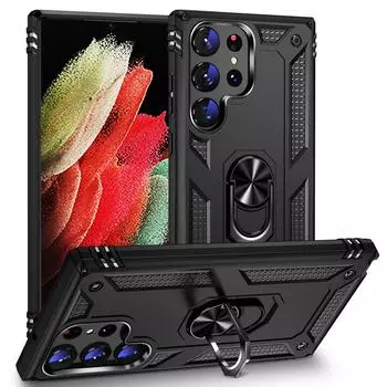 Для Samsung Galaxy S24 S23 S22 S21 S20 Ultra Plus S21FE S20FE Бронированный противоударный чехол для Samsung Note20 Ultra 10Lite 10Pro Samsung S23 синий