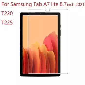Для Samsung Galaxy Tab A7 Lite SM-T225 T220 8,7-дюймовая защитная пленка для экрана против царапин, твердость 9H, закаленное стекло для планшета 2021