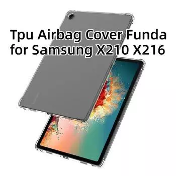 Для Samsung Galaxy Tab A9 + 11 дюймов Прозрачный чехол для A9 Plus 11 дюймов Мягкий чехол для подушки безопасности из ТПУ для X210 X216 Tab A9 Plus 11in