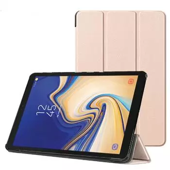 Для Samsung Galaxy Tab A 2018 10,5 A Advanced 2 T590 T595 SM-T590 чехол для планшета Custer складной кронштейн-подставка откидной кожаный чехол дымный черный