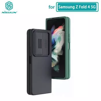Для Samsung Galaxy Z Fold 4 5G чехол Nillkin CamShield шелковистая силиконовая защита объектива задняя крышка