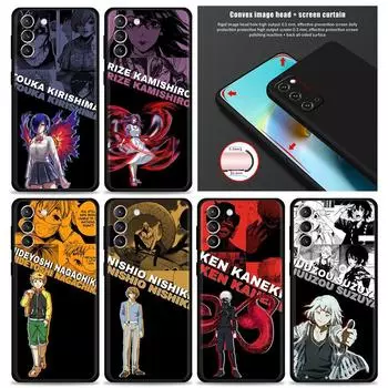 для samsung s21 чехол Galaxy s20 fe s21 ultra s20 s22 s10 plus s22ultra Note 20ultra 10plus Чехлы Touka Kirishima Rize Kamishiro Samsung S22 5G