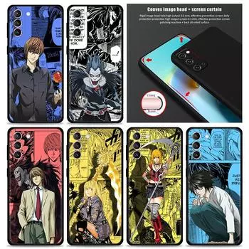 для samsung s21 чехол Galaxy s20 fe s21 ultra s20 s22 s10 s8 s9 plus s22ultra Note 20ultra 10plus Чехлы Gods of DeathNote Coque Samsung S22 5G