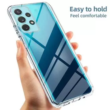 Для Samsung S22 A33 A53 / iPhone 13 Pro Max / Mi Note 11 pro 5G / Huawei Mate 40 Pro 360 Двойной боковой полный защитный чехо iPhone 7 прозрачный