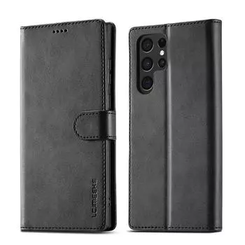Для Samsung S22 Ultra Чехол-книжка с магнитным кошельком на Samsung Galaxy S22 Plus Кожаный винтажный чехол для телефона Samsung S 22