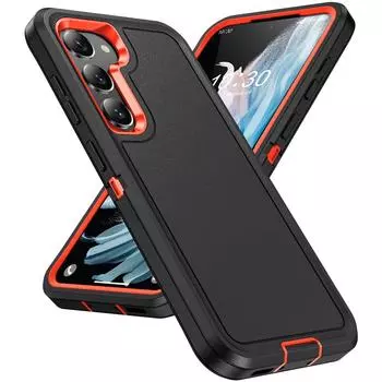 Для Samsung S23 Ultra Anti-Drop лучший защитный чехол для Samsung Galaxy S23 Ultra S 23 Plus, чехол для аксессуаров для мобильных телефонов for Galaxy S23 чёрный