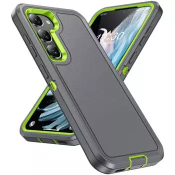 Для Samsung S23 Ultra Противоударный Жесткий Защитный Чехол Для Samsung Galaxy S23 Ultra S 23 Plus Двухслойная Бронированная Сумка for Galaxy S23 Ultra чёрный