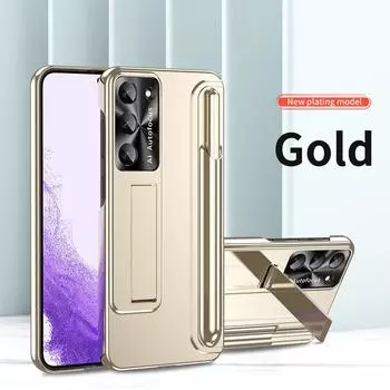 Для Samsung S23 Ultra S держатель для ручки подставка аксессуары для телефонов чехол для Samsung Galaxy S23 Ultra S 23 Plus 5g чехол-сумка for Galaxy S23 золотой