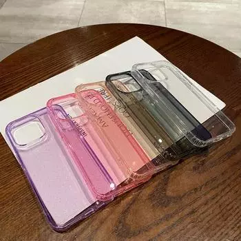 Для Samsung S24 S23 S22 Ultra iPhone 15 Pro Max 14 13 12 прозрачный противоударный чехол из ТПУ для ПК, защитный чехол для телефона iPhone 13 Pro прозрачный