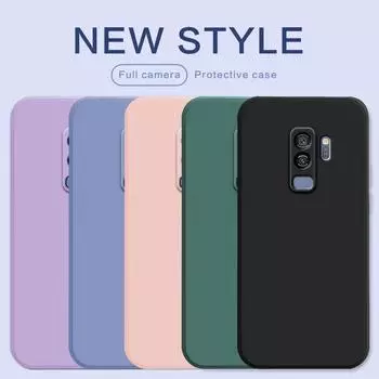 Для Samsung S9 Plus S8 S10 Plus S10 Lite чехол Funda Мягкий силиконовый противоударный бампер чехол Galaxy S8+ S9+ задняя крышка цветной чехол For Samsung S8