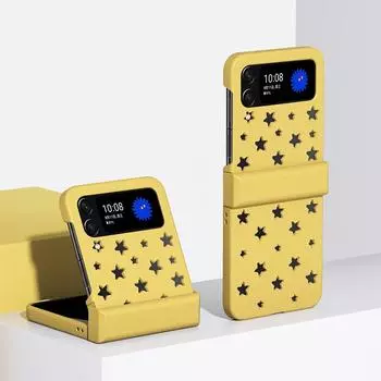 Для Samsung Z Flip4 Точный вырез Жесткий складной чехол для Samsung Galaxy Z Flip4 Flip 4 5g Flip3 Flip 3 Нескользящий модный чехол for Samsung Z Flip 3 белый