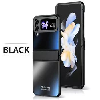 Для Samsung Z Flip 4 5g Противопыльный матовый чехол для Samsung Galaxy Z Flip 4 Flip4 Zflip4 Защитные чехлы for samsung z flip 4 чёрный