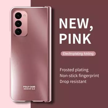 Для Samsung Z Fold 2 Zfold2 лучшая защита с покрытием, складной чехол-сумка для Samsung Galaxy Z Fold 2 5g Fold2, стеклянная пленка for samsung Z Fold 2 чёрный