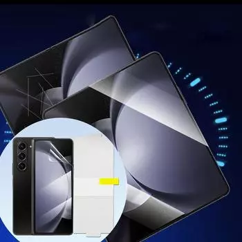 Для Samsung Z Fold 6 гидрогелевая пленка защитная для мобильного телефона прозрачная защита от царапин Hydrog L2A8 Inner and outer screens-for Samsung z fold 6