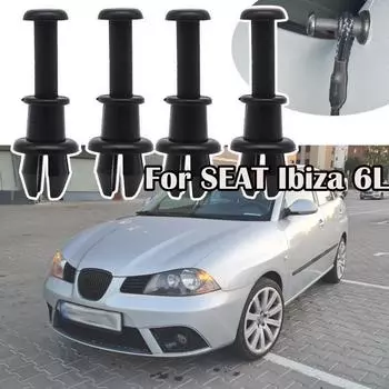 Для SEAT Ibiza 6L 6J 6F KJ1 2002-2021 Altea Arona KJ7 Mii Toledo 1M 5P KG автомобильная полка с зажимами для веревок держатель поворотная вешалка 2PCS