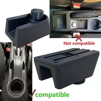 Для Seat Ibiza Armrest Box Для Seat Ibiza 6j Ibiza 6L Car Armrest Auto Storage Box Модернизированные детали Аксессуары для салона автомобиля