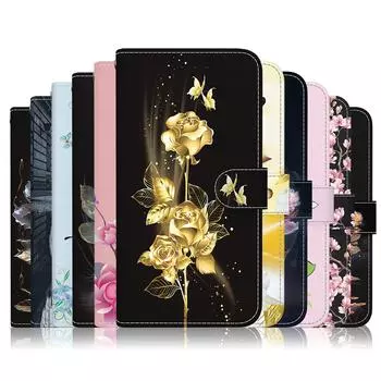 Для серии Xiaomi.Mi 9 Lite,Mi 10,Mi A3,Poco C31,Poco C3,Mi 10i,Mi 11X,11T,Poco F4,Xiaomi 12...Модный кошелек с рисунком из искусственной кожи Xiaomi Mi 9T