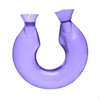 для шеи и плеч, согревающая сумка со съемным моющимся чехлом фиолетовый