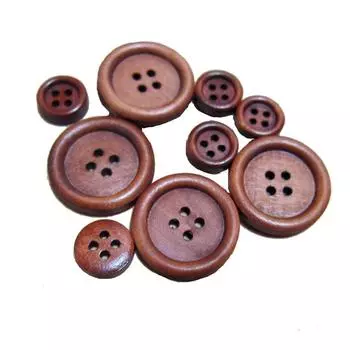 Для шитья одежды Круглые ручные швейные куртки пуговицы рукоделие брюки аксессуары для шитья пуговиц света кофе