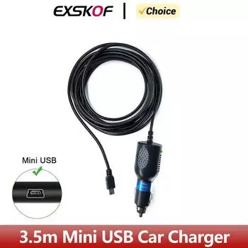 Для SJCAM SJ6 Mini Автомобильное зарядное устройство Вход DC 8V-36V Выход DC 5V-3A MINI USB для SJCAM SJ6 SJ7 Экшн-камера Аксессуары для автомобильного видеорегистратора