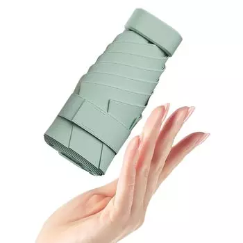 для складного зонтика, сверхлегкий, 189 г, складной, складной, мужской, женский, детский, унисекс, светло-зеленый