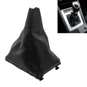 Для Skoda Octavia A7 MK3 2014-2017 ручка переключения передач кожаные гетры чехол для багажника воротник сменные аксессуары для автомобиля