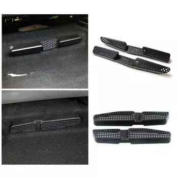 Для Skoda Octavia MK2 MK3 2005-2020 Под сиденьем Пол Кондиционер Воздухозаборная решетка Защитная крышка Отделка для стайлинга автомобиля