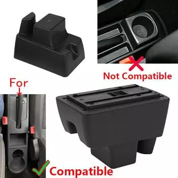 Для Skoda RAPID Armrest Для Volkswagen New Polo Car Armrest Box Retrofit Car Accessories Детали интерьера Ящик для хранения