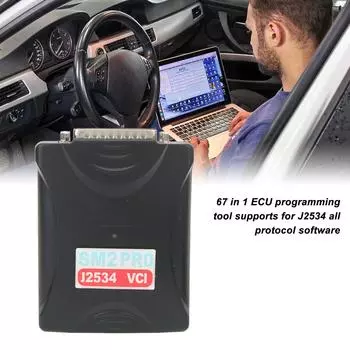 Для SM2 Pro J2534 VCI ECU Programmer 67 в 1 Чтение и запись Поддержка инструмента ECU Контрольная сумма 100?240 В, вилка европейского стандарта