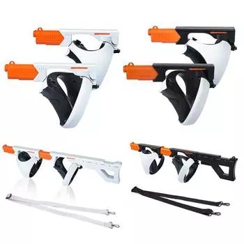 Для Sony PlayStation VR2, кобура для контроллера, ручка, ручка для контроллера, магнитный пистолет, чехол для контроллера VR для PSVR2 A белый