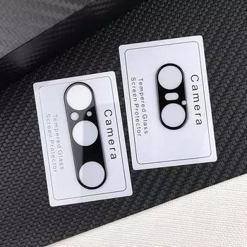 Для Sony Xperia 1 10 VI камера черное покрытие шелкография объектив 9H закаленное стекло защитная пленка защита 1 Pcs (Xperia 1 VI) чёрный
