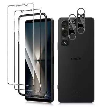 Для Sony Xperia 1 VI Стеклянная пленка для камеры Kluso Asahi Glass Совместимость с Sony Xperia 1 VI Закаленное стекло 9H Ударопрочное Высокое пропускание