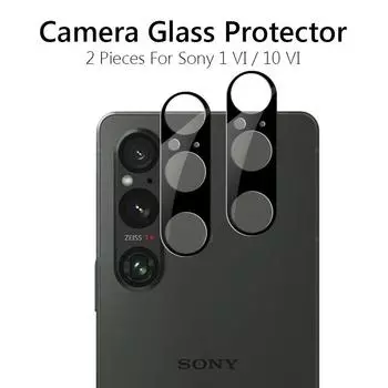 Для sony Xperia 1 VI стеклянная защитная пленка для объектива камеры, закаленное стекло для sony 10 VI 1VI 10VI 1 V 5 V 1 V 5 V, пленка для объектива For Sony 1 VI чёрный