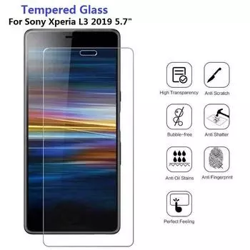 Для Sony Xperia L3 L4 Xperia 1 5 10 II III закаленное стекло 9H 2,5D Премиум Защитная пленка для экрана For Sony Xperia L4 6.2” чистый
