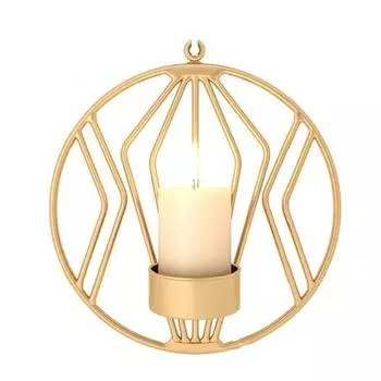 Для спальни книжный магазин подсвечник железный подсвечник Black