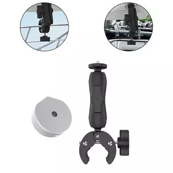 Для Starlink для мини-крепления, регулируемая круглая трубка, зажим Vigorou, регулируемый угол, мотоцикл, велосипед, панорамное крепление для селфи, стойка CHINA