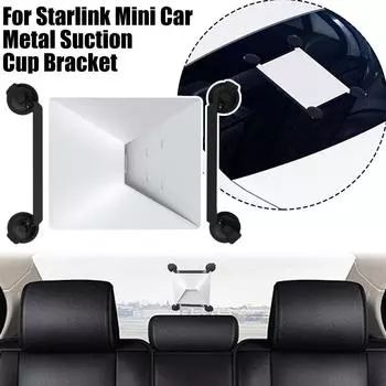 Для Starlink Для Mini Suction Cup Mount Kit Для автомобилей и установки Sunroofs Secure A4X0 Black-1pcs