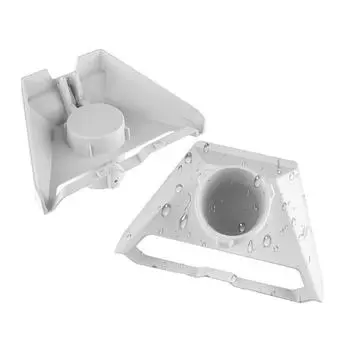 Для Starlink Gen 3 адаптер для трубы крепление на столбе крепление на крыше соединители для трубы кронштейн для спутниковой антенны Starlink стандарт чёрный