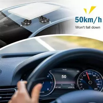 Для StarLink Mini Base+присоска кронштейн для крыши угол в и магнит регулируемый адаптер Yach для K6W7 black-For Starlink Mini