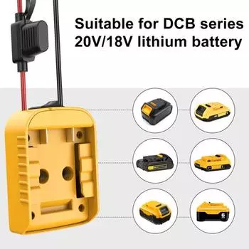 Для Starlink Mini Charger для Dewalt 18V/20V Batterys Plugging And Play Direct