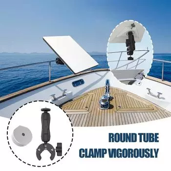 Для Starlink Mini Круглый трубчатый кронштейн Pea Pod с кронштейном Clip Satellite 1/4 Kit Bracket Ethern F6W8 Black-for starlink mini